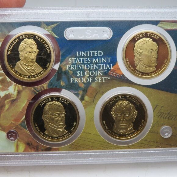 Unbranded Other - USA Mint Presidential $1 Gold Coin Proof Set